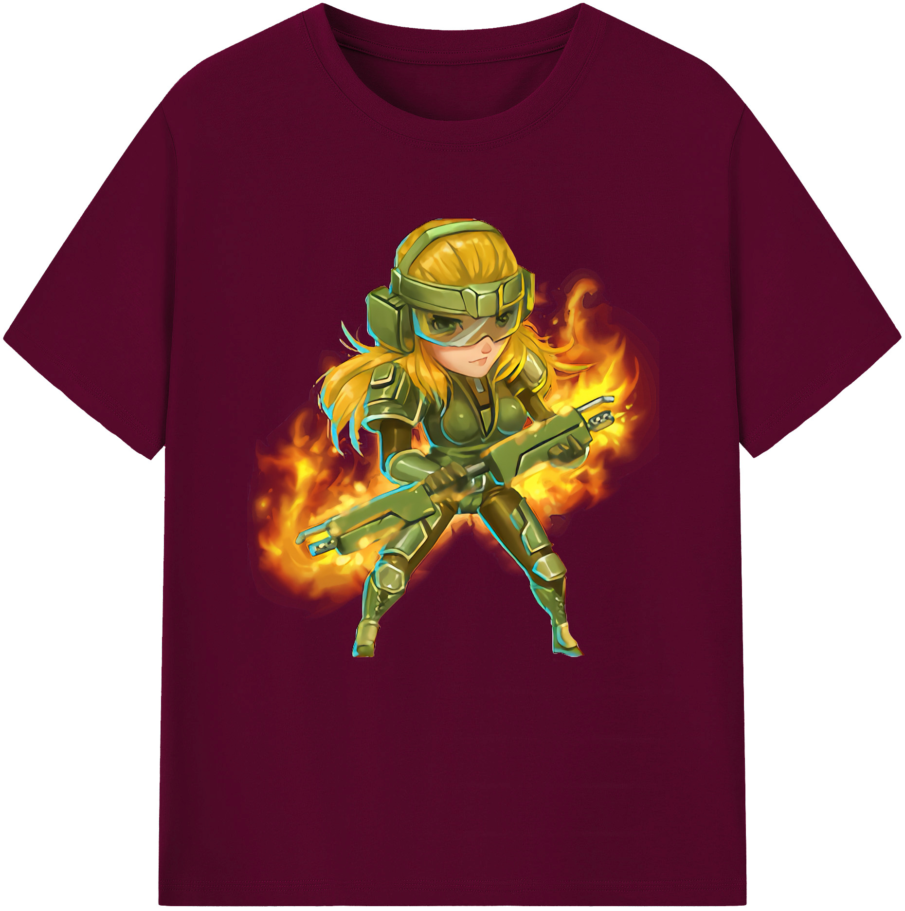 （画像用） リーグ・オブ・レジェンド League of Legends LOL レディースカジュアルプリントTシャツ（綿100％）
